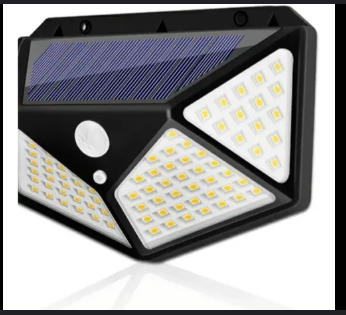 combox4 lampara solor 100 led
